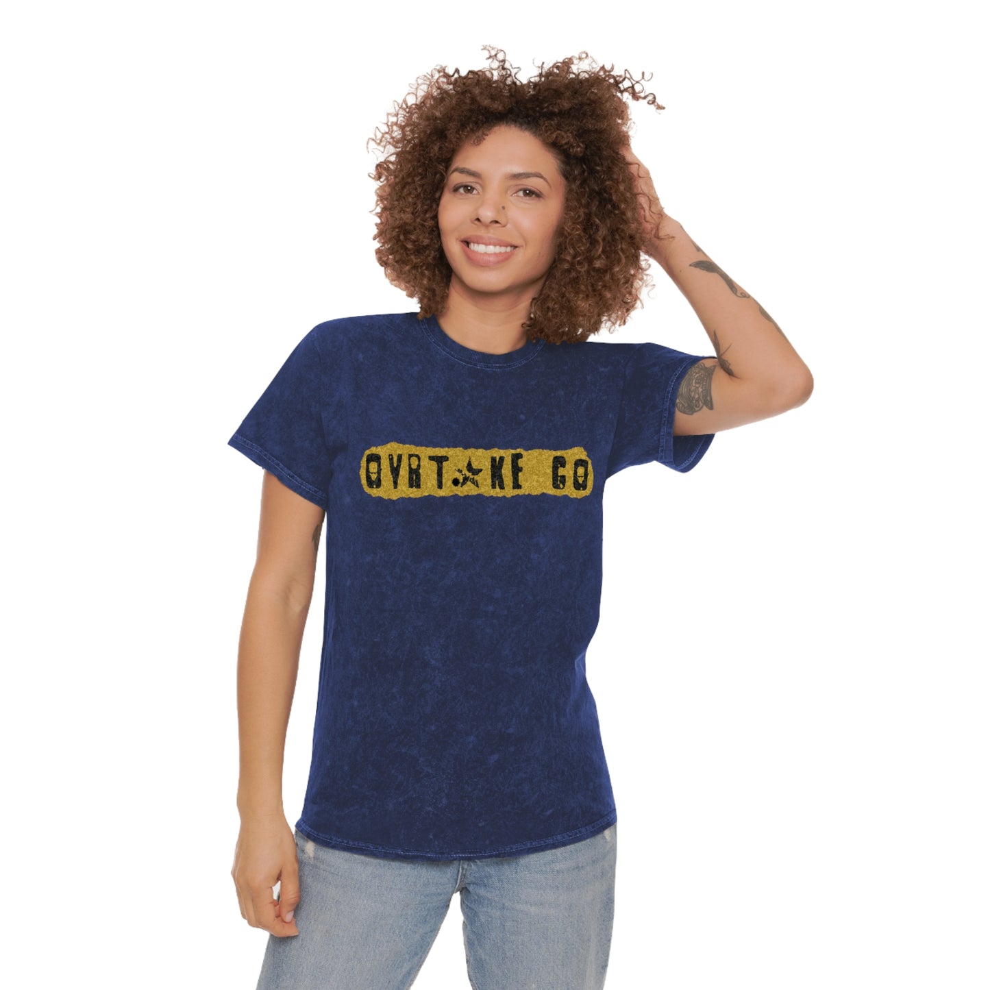 Skully Unisex Mineral Wash T-Shirt