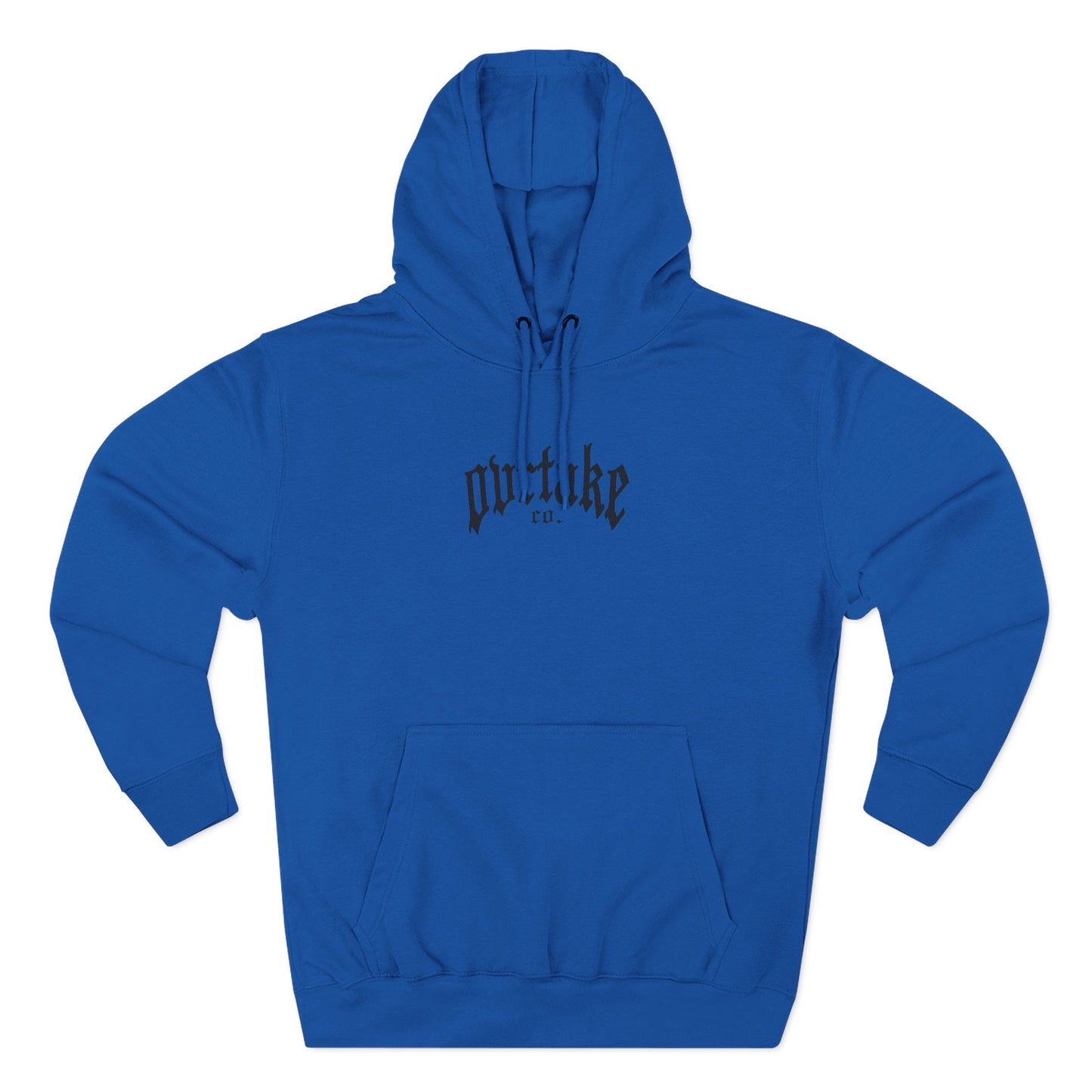 Three-Panel Fleece Hoodie — "Fuel the World" Motivational Hoodie