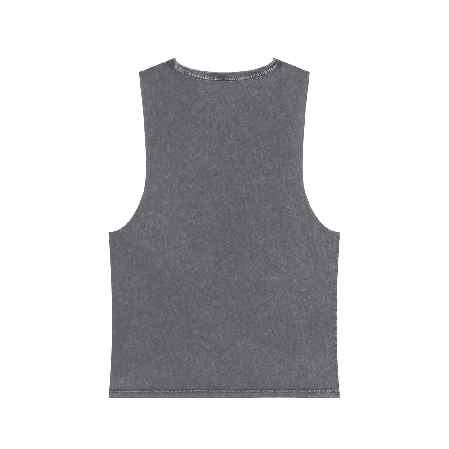 Stonewash Tank Top with Red Phoenix Graphic