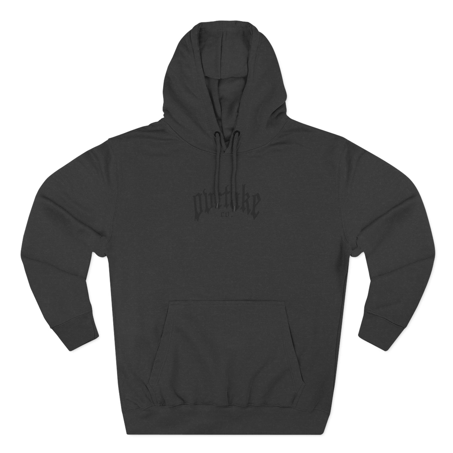 Three-Panel Fleece Hoodie — "Fuel the World" Motivational Hoodie