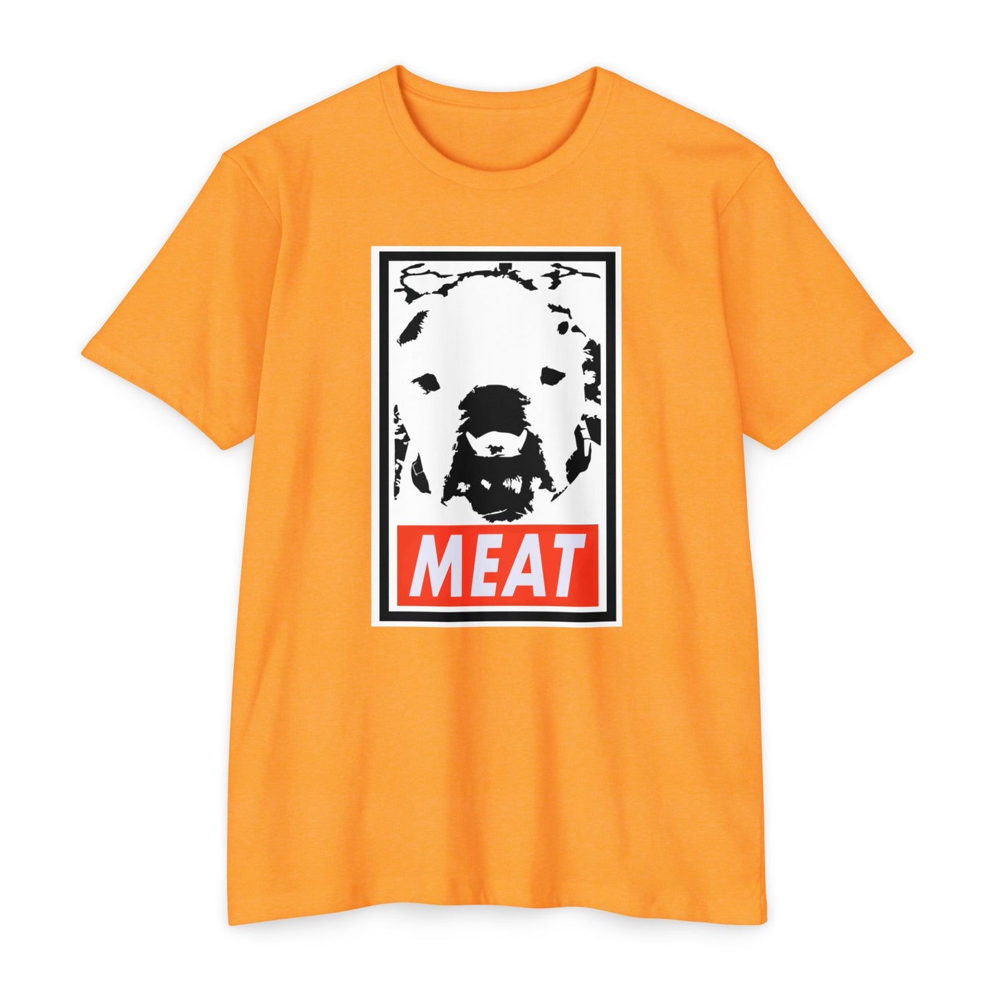 Obey Meats Unisex CVC Jersey T-shirt