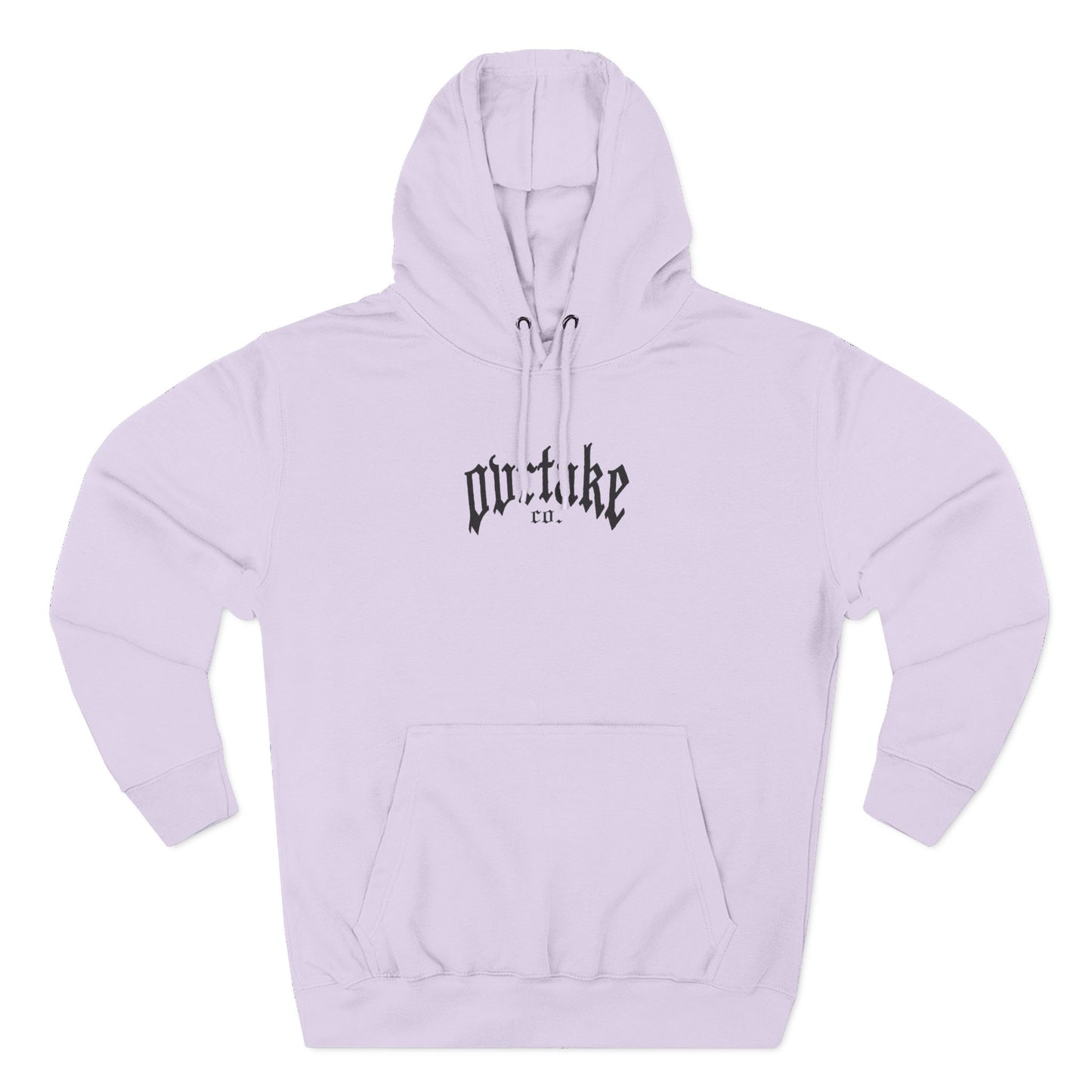 Three-Panel Fleece Hoodie — "Fuel the World" Motivational Hoodie