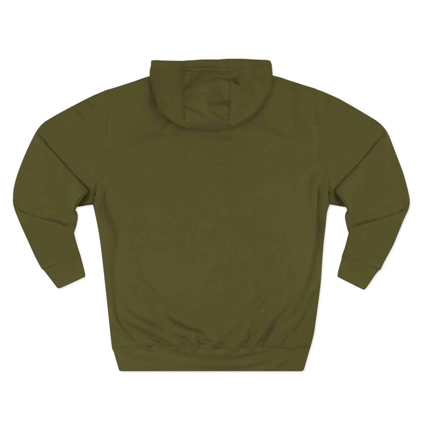 Three-Panel Fleece Hoodie — "Fuel the World" Motivational Hoodie